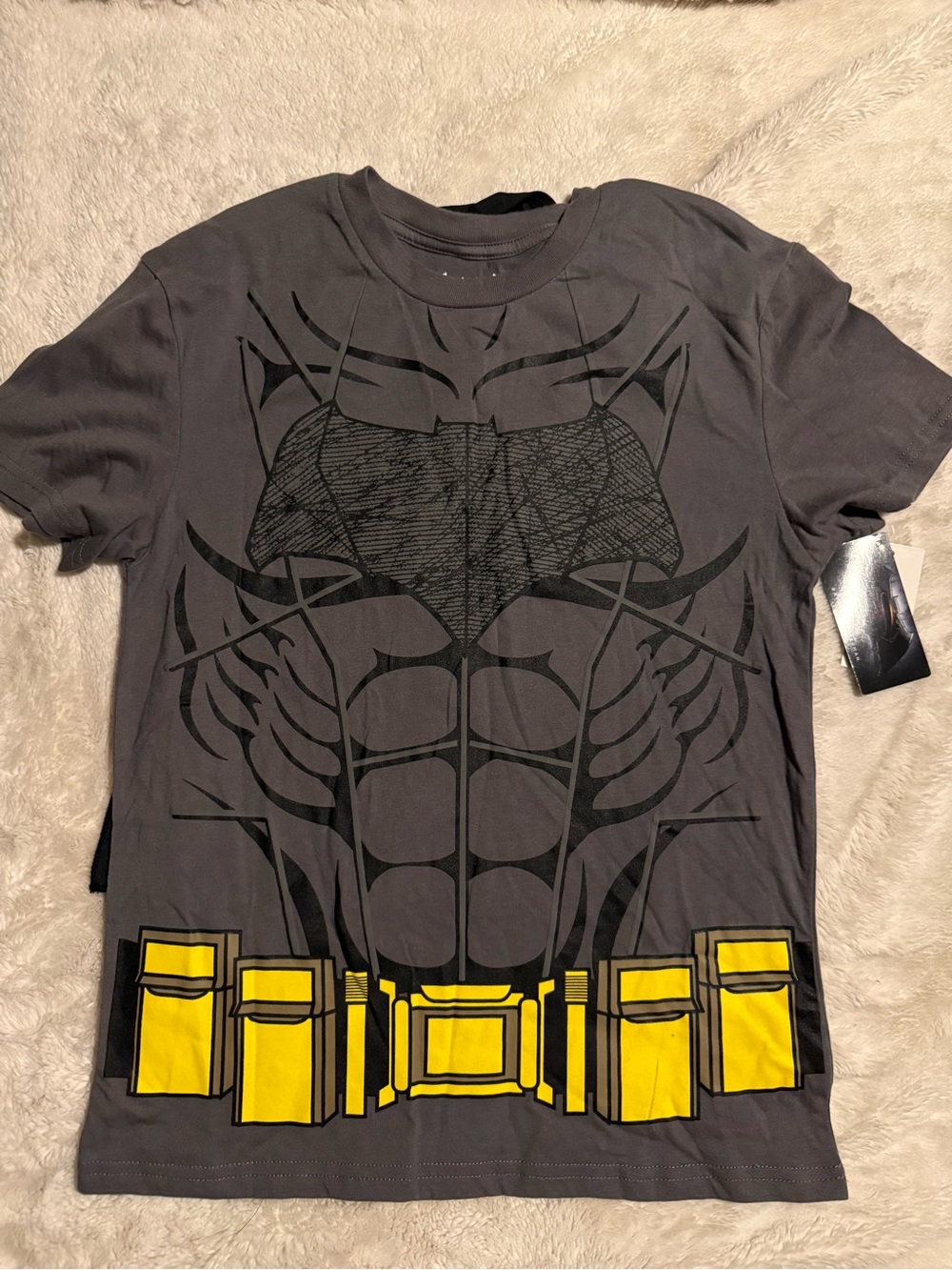 BATMAN V SUPERMAN: DAWN OF JUSTICE Graphic Boy T-Shirt with Cape